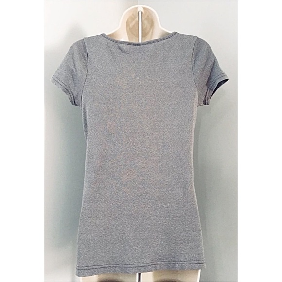 MICHAEL STARS One Sz Fit Most Tee Blue Metallic - Picture 2 of 6